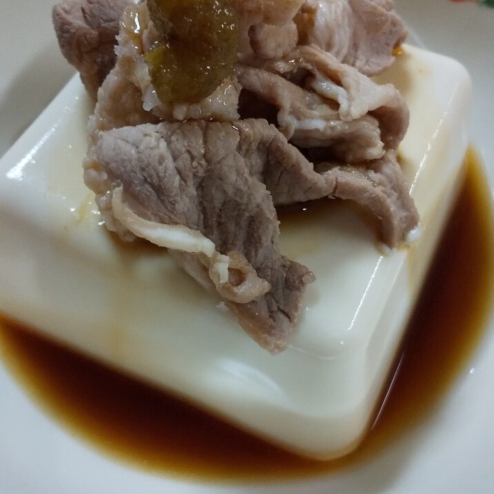 簡単☆肉豆腐風（にくどうふふう）奴